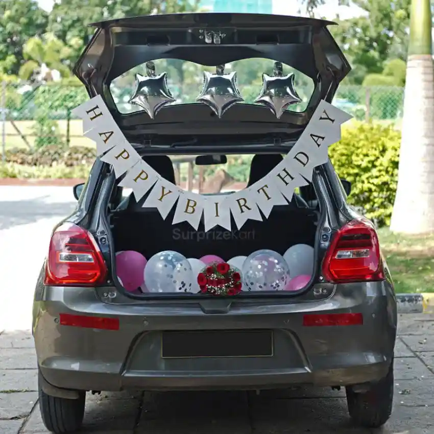 Sparkling Carboot Birthday Surprize